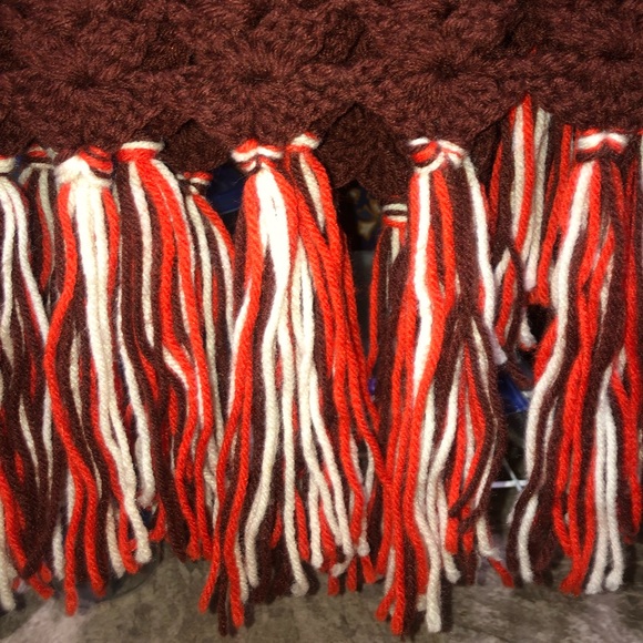 Vintage Crocheted Afghan - Picture 3 of 4